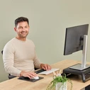 Fellowes Breyta mouse pad με υποστήριξη καρπού, μαύρο