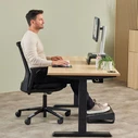 Fellowes Breyta mouse pad με υποστήριξη καρπού, μαύρο