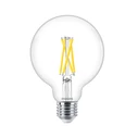 Λάμπα LED Philips E27 WarmGlow Filament Globe G95 5.9W (60W) (LPH02541)