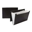 Φάκελος Typotrust Μαύρος με Λάστιχο 13 Θέσεων 33x25 (FP26004-01)
