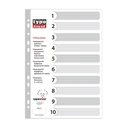 Διαχωριστικά Typotrust A4 Αριθμητικά Πλαστικά 1-10 (TYPFP40110)