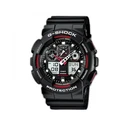Ρολόι Ανδρικό Casio G-Shock Analog/Digital Battery with Rubber Strap Black (GA-100-1A4ER)