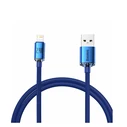 Καλώδιο USB Baseus Crystal Shine Braided USB to Lightning Μπλε 1.2m (CAJY000003)