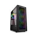 Κουτί Η/Υ Sharkoon RGB Wave Gaming Full Black (39838340)