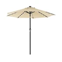Songmics Ομπρέλα Δαπέδου Στρογγυλή 180 g/m² Beige (GPU040M01) (SNGGPU040M01)
