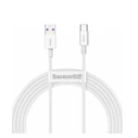 Καλώδιο USB Baseus Superior 2.0 Type-C male - USB-A male Λευκό 2m (CATYS-A02)