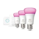 Λάμπες LED Philips Hue Smart E27 White and Color Ambiance 1100lm Starter Kit