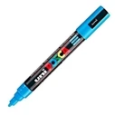 Uni Ball Μαρκαδοροι Posca Pc 5M Medium Light Blue