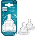 Θηλές Philips από Σιλικόνη Baby Bottle Flow 2 Nipple 2τμχ (SCY762/02)