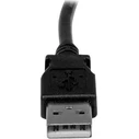 StarTech USB A B Cable Left Angle 3 m