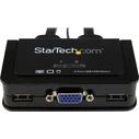 Default StarTech 2 Port KVM Switch VGA USB with Remote Switch Button