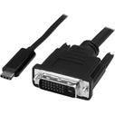 StarTech USB-C to DVI-D Cable 1 m Black (CDP2DVIMM1MB)