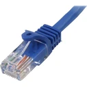 StarTech U/UTP Cat.5e Καλώδιο Δικτύου Ethernet 0.5m Μπλε 1τμχ 45PAT50CMBL