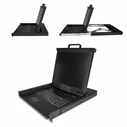 StarTech RKCONS1701 1U Rackmount KVM κονσόλα 17 ιντσών LCD