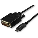 StarTech USB 2.0 Video Cable USB-C to DVI-D 3 m (CDP2DVI3MBNL) - Black