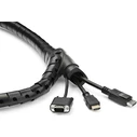 StarTech Coiled Cable Management Sleeve Black (CMSCOILED3)