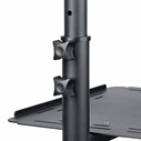 StarTech Βάση Projector Οροφής / Τροχήλατη Βάση Προβολέα & Laptop ADJPROJCART Μαύρη