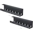 StarTech S2MB-DESK-CABLE-TRAY - Υπό-γραφείο κανάλι διαχείρισης καλωδίων μαύρο (1 τμχ)