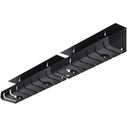 StarTech S2MB-DESK-CABLE-TRAY - Υπό-γραφείο κανάλι διαχείρισης καλωδίων μαύρο (1 τμχ)
