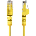 Network Cable Startech Cat6 2 m Yellow Slim