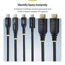 StarTech HDMI 2.1 Cable HDMI male - HDMI male Μαύρο HDMI21-CBL-8K60-4M