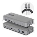 USB C Dock 2X HDMI 100W PD StarTech