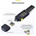 StarTech Σετ 4τμχ Καλύμματα Θύρας USB-A με Κλειδί — Μαύρο