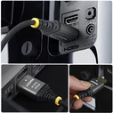 StarTech Καλώδιο HDMI αρσενικό - HDMI αρσενικό 0,5 m Μαύρο