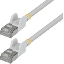 StarTech U/UTP Cat.6a Ultra Slim Flat Καλώδιο Ethernet 4m Λευκό (CS68244)