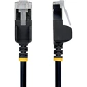 StarTech U/UTP Cat6a (Gigabit) Ethernet Cable 2m Ultra Slim - Black