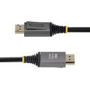 StarTech Καλώδιο DisplayPort 2.1 0,5 m Μαύρο (DP21V-50C-DP80-CABLE)