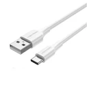 Καλώδιο USB Vention 2.0 A Male to Type-C Male 3A 1M White