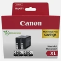 Μελάνι Canon Inkjet PGI-2500XL Black 2τμχ