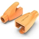 Κάλυμμα Βυσμάτων Vention RJ45 Strain Relief Boots Orange PVC Type 50-Pack