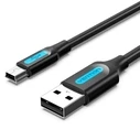 Καλώδιο USB Vention 2.0 A Male to Mini-B Male 0.5M Black PVC Type