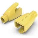 Κάλυμμα Βυσμάτων Vention RJ45 Strain Relief Boots Yellow PVC Type 50-Pack (IODY0-50)