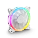 Case Fan 12cm Sharkoon Shark Blades με RGB και Σύνδεση 4-Pin PWM Λευκό (SHBLRGBWH)