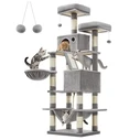 Feandrea Cat Tower XXL, Height 168 cm, for up 6 Cats (PCT165W01)  (FEAPCT165W01)