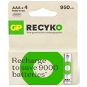 Επαναφορτιζόμενες Μπαταρίες GP ReCyko 950mAh AAA / R03 Ni-MH (GPB20657)