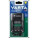 Φορτιστής Μπαταριών Varta USB QUATRO 57652 Rechargeable Ni-MH (VART18659)