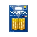 VARTA Μπαταρία Αλκαλική Longlife LR6 AA 4106 Blister