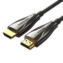 VENTION Οπτικό Καλώδιο HDMI Αρσενικό σε Αρσενικό 100m Μαύρο Zinc Alloy Type ALABAD