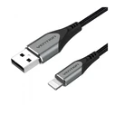 VENTION Καλώδιο Φόρτισης και Δεδομένων USB A σε Lightning 2 4A 2m Μωβ LABVH MFi