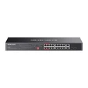 Mercusys Διακόπτης Gigabit Rackmount 20 Θυρών με 16 Θύρες PoE Plus MS120GP