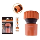 Shind Garden Hose Quick Connector Continuous Flow 3/4 inch
