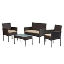 Songmics Έπιπλα Μπαλκονιού Lounge Set (GGF004K05) (SNGGGF004K05)