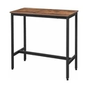 Μεταλλικό Ορθογώνιο Τραπέζι Bar VASAGLE 100 x 40 x 90 cm (LBT10X)