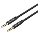 Vention Audio Cable 3.5mm Male to Male Fabric Braided 1m Black Metal Type