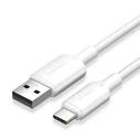VENTION Καλώδιο USB 2.0 A Male to C Male 3A 1.5M White Flexible PVC Type CWAWG