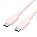 VENTION USB 2.0 Type C to Type C 3A Cable 1M Pink Flexible PVC TRVPF